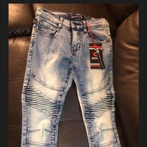 New Kids stretchy blue jean pants